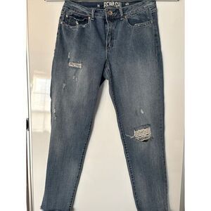 Rewash jeans‎ straight leg 7R W28 ripped